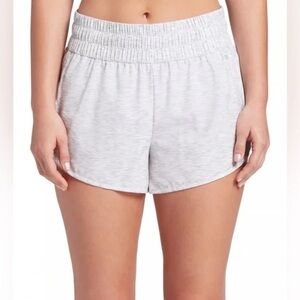 DSG High-Rise Stride Short 3” Inseam Heather Texture White Women’ Size XL Gym